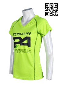 W167 tailor made function sporty team ladies' wearing assorted color function sporty clothing short sleeved tee shirts tee shirt t-shirt supplier wholesale  volleyball teamwear  volleyball jersey
